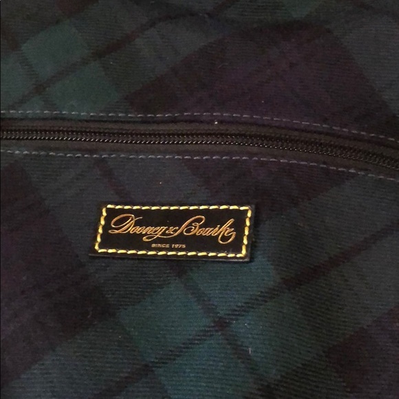 Dooney and Burke Tartan Purse - Picture 2 of 6